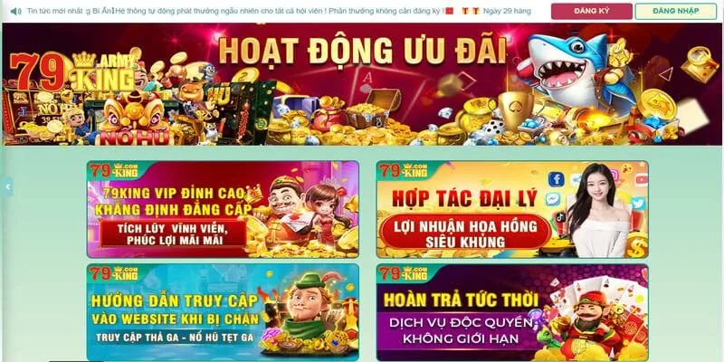 Những lưu ý để được hưởng lợi ích 79king ưu đãi thành viên mới